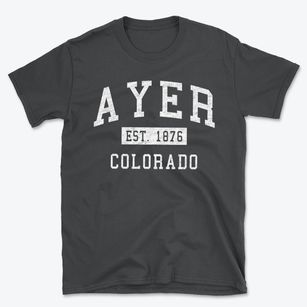 Ayer Colorado Classic Established Basic T-Shirt