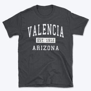 Valencia Arizona Classic Established Basic T-Shirt