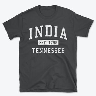 India Tennessee Classic Established Basic T-Shirt