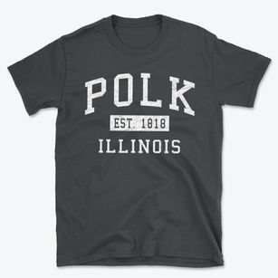 Polk Illinois Classic Established Basic T-Shirt
