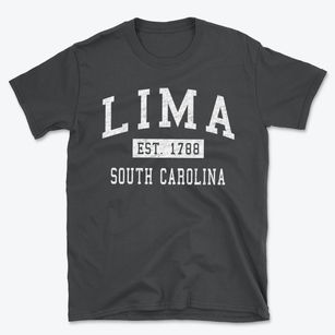 Lima South Carolina Classic Established Basic T-Shirt