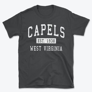 Capels West Virginia Classic Established Basic T-Shirt