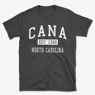 Cana North Carolina Classic Established Basic T-Shirt