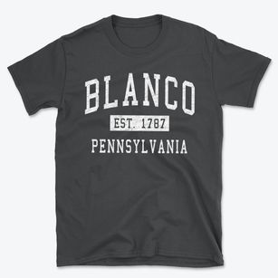 Blanco Pennsylvania Classic Established Basic T-Shirt