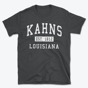 Kahns Louisiana Classic Established Basic T-Shirt