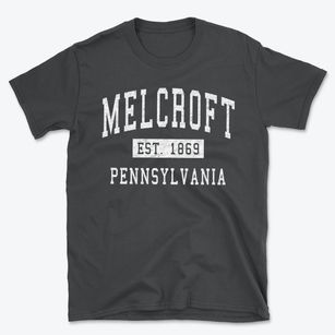 Melcroft Pennsylvania Classic Established Basic T-Shirt