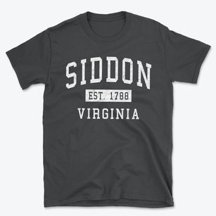 Siddon Virginia Classic Established Basic T-Shirt