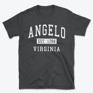 Angelo Virginia Classic Established Basic T-Shirt