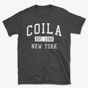 Coila New York Classic Established Basic T-Shirt