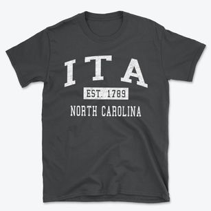 Ita North Carolina Classic Established Basic T-Shirt