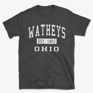 Watheys Ohio Classic Established Basic T-Shirt