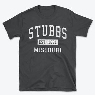 Stubbs Missouri Classic Established Basic T-Shirt