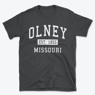 Olney Missouri Classic Established Basic T-Shirt