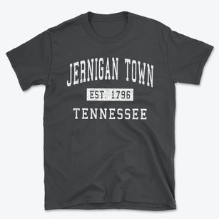 Jernigan Town Tennessee Classic Established Basic T-Shirt
