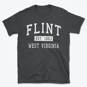 Flint West Virginia Classic Established Basic T-Shirt