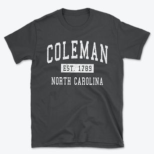 Coleman North Carolina Classic Established Basic T-Shirt