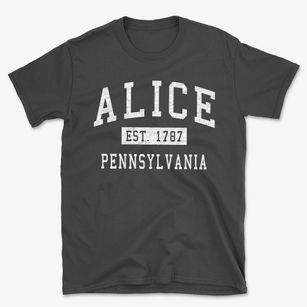 Alice Pennsylvania Classic Established Basic T-Shirt