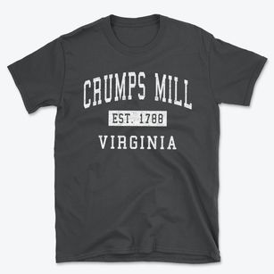 Crumps Mill Virginia Classic Established Basic T-Shirt