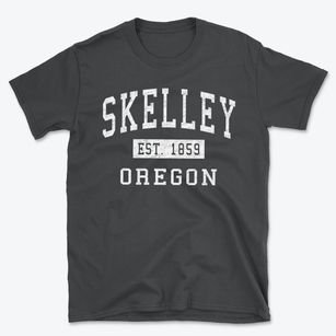 Skelley Oregon Classic Established Basic T-Shirt