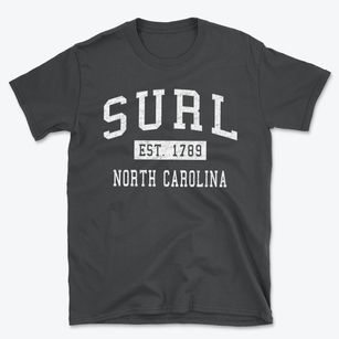 Surl North Carolina Classic Established Basic T-Shirt