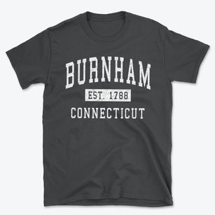 Burnham Connecticut Classic Established Basic T-Shirt