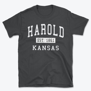 Harold Kansas Classic Established Basic T-Shirt