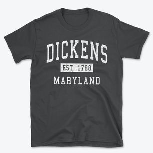 Dickens Maryland Classic Established Basic T-Shirt