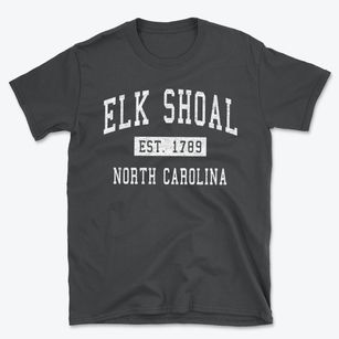 Elk Shoal North Carolina Classic Established Basic T-Shirt