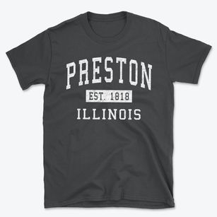 Preston Illinois Classic Established Basic T-Shirt