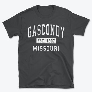Gascondy Missouri Classic Established Basic T-Shirt