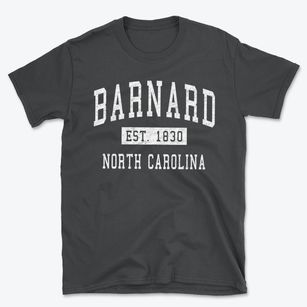 Barnard North Carolina Classic Established Basic T-Shirt