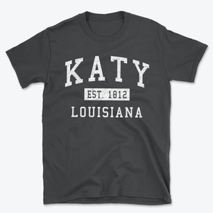 Katy Louisiana Classic Established Basic T-Shirt
