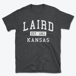 Laird Kansas Classic Established Basic T-Shirt