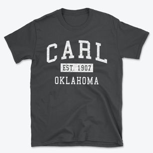 Carl Oklahoma Classic Established Basic T-Shirt