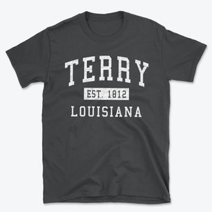 Terry Louisiana Classic Established Basic T-Shirt