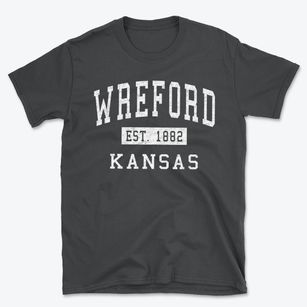 Wreford Kansas Classic Established Basic T-Shirt