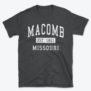 Macomb Missouri Classic Established Basic T-Shirt