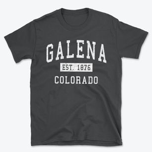 Galena Colorado Classic Established Basic T-Shirt