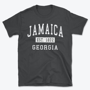 Jamaica Georgia Classic Established Basic T-Shirt