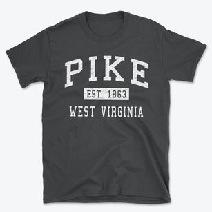 Pike West Virginia Classic Established Basic T-Shirt