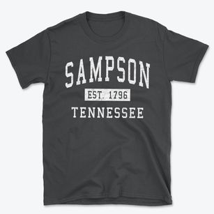 Sampson Tennessee Classic Established Basic T-Shirt
