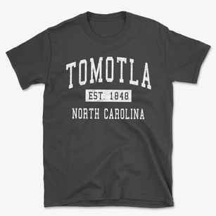Tomotla North Carolina Classic Established Basic T-Shirt