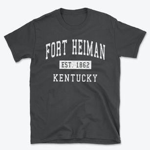 Fort Heiman Kentucky Classic Established Basic T-Shirt