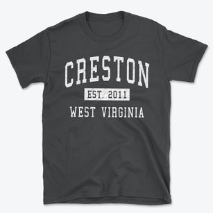 Creston West Virginia Classic Established Basic T-Shirt