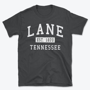 Lane Tennessee Classic Established Basic T-Shirt