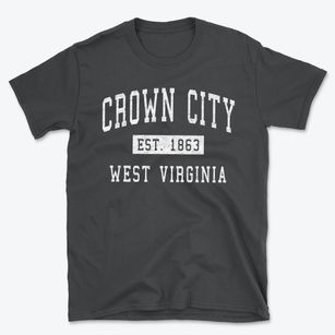 Crown City West Virginia Classic Established Basic T-Shirt