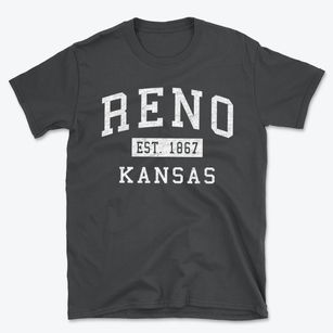 Reno Kansas Classic Established Basic T-Shirt