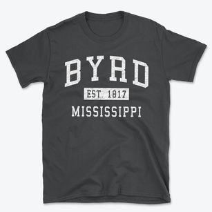 Byrd Mississippi Classic Established Basic T-Shirt