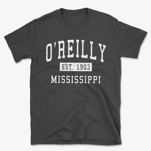 O'Reilly Mississippi Classic Established Basic T-Shirt