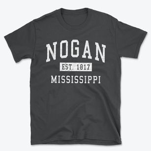 Nogan Mississippi Classic Established Basic T-Shirt